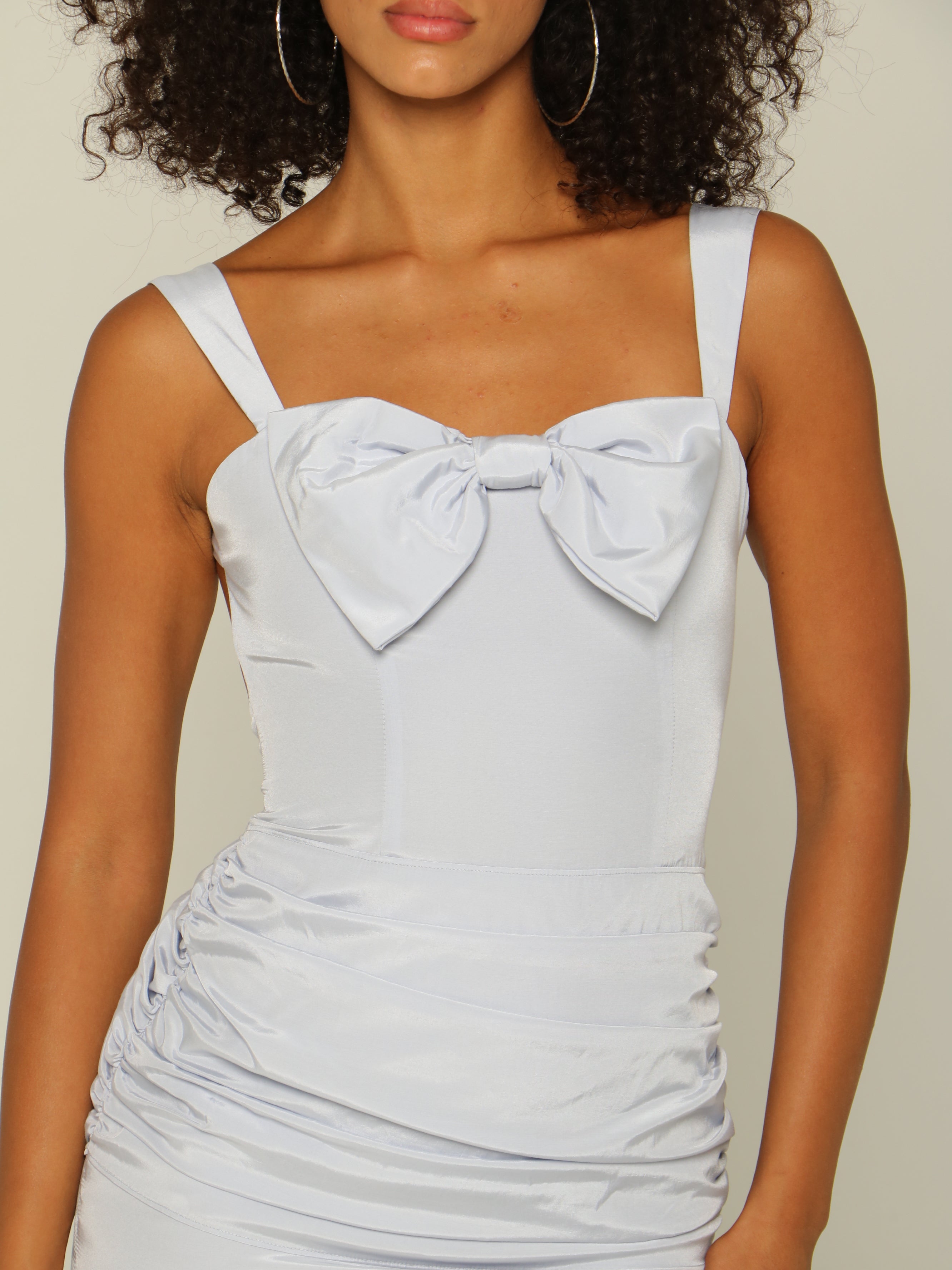 MOONLIT BOW MAXI DRESS