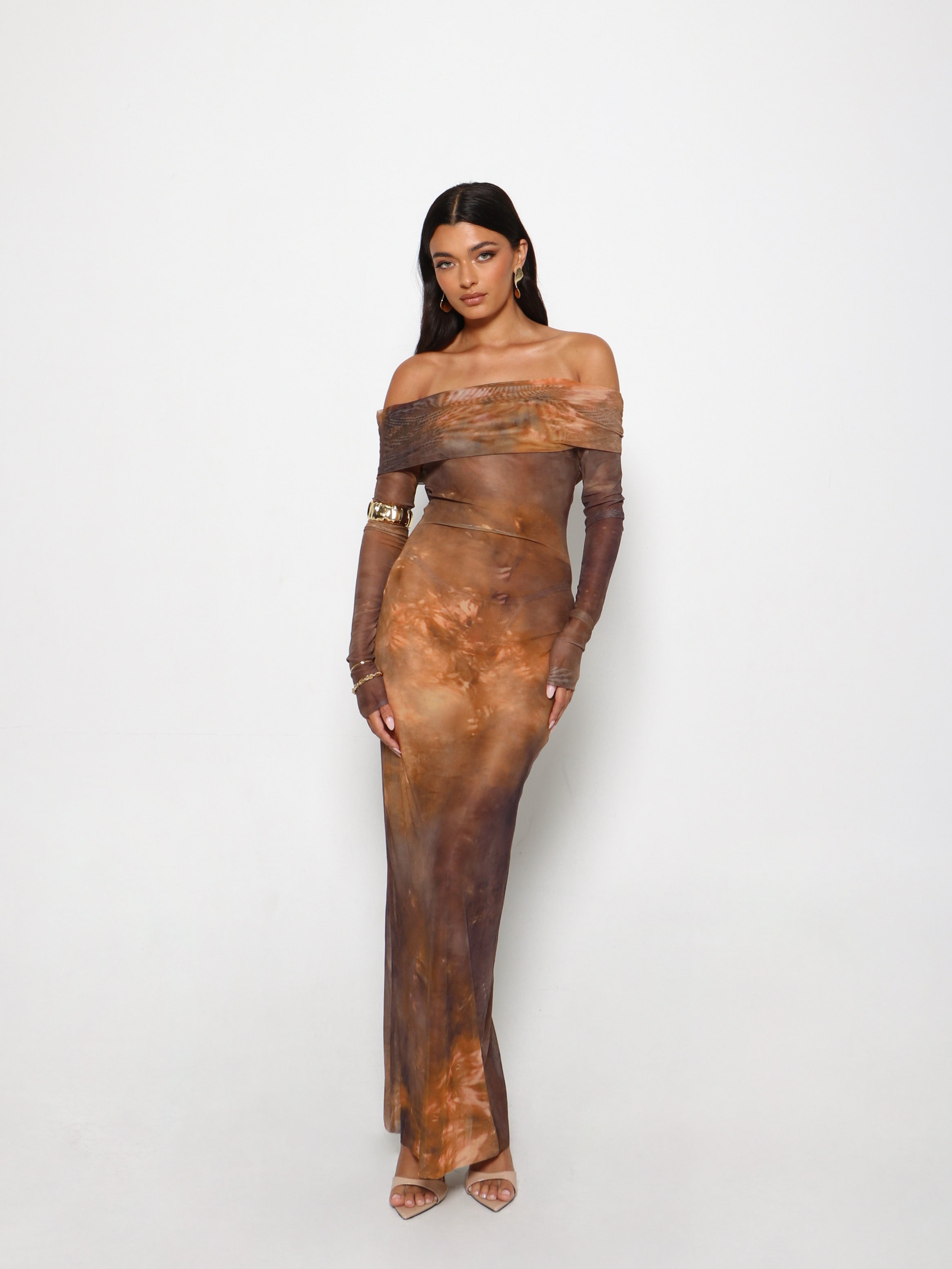 ALLURE GLOW MAXI DRESS