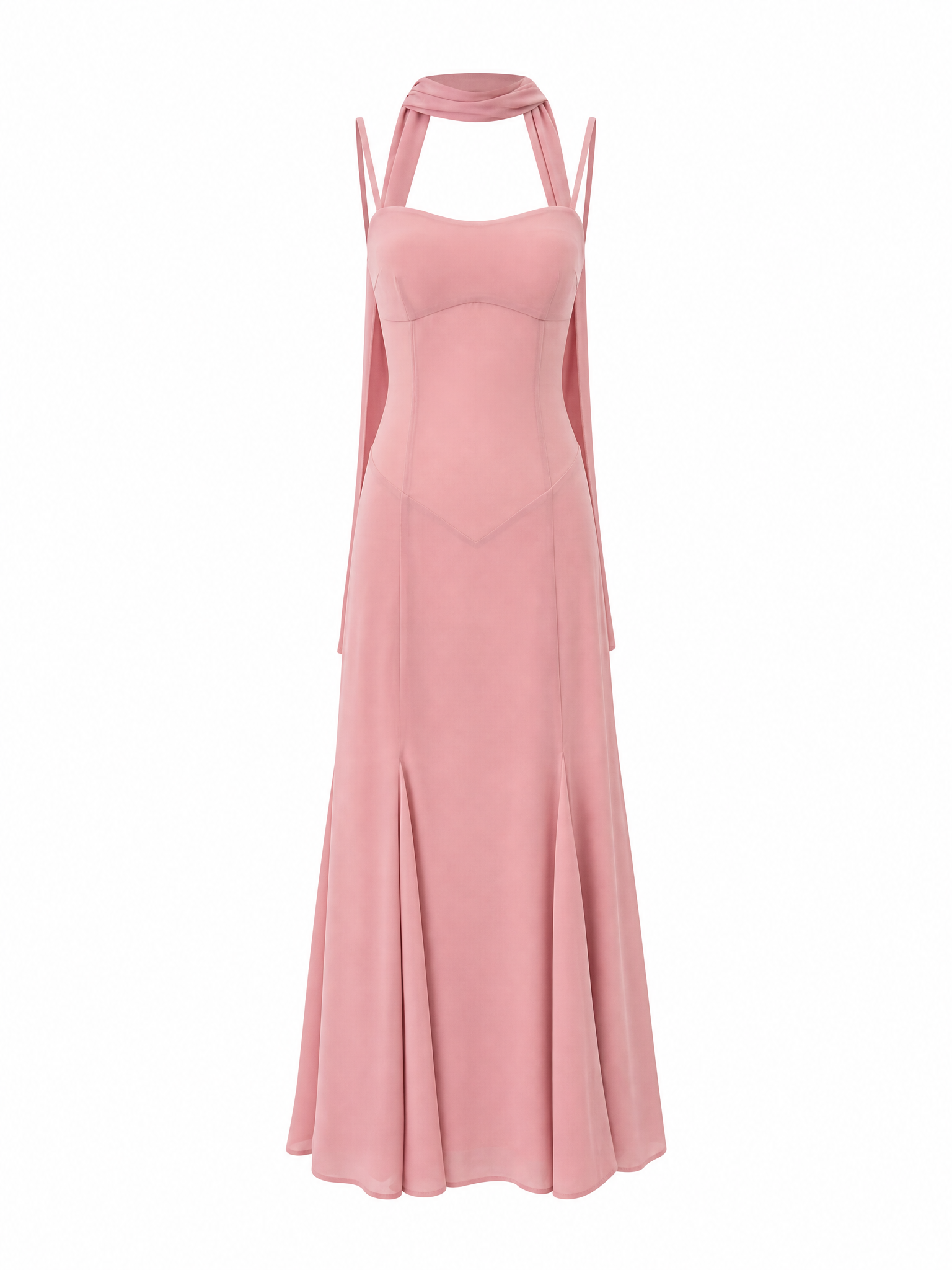BELLA ROSA MAXI DRESS - BLUSH PINK