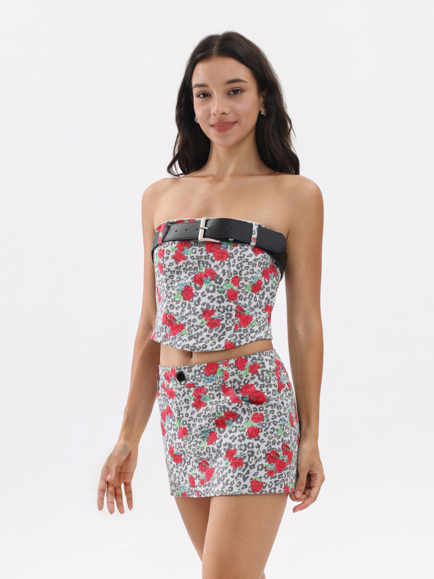 WILD ROSA DENIM SET
