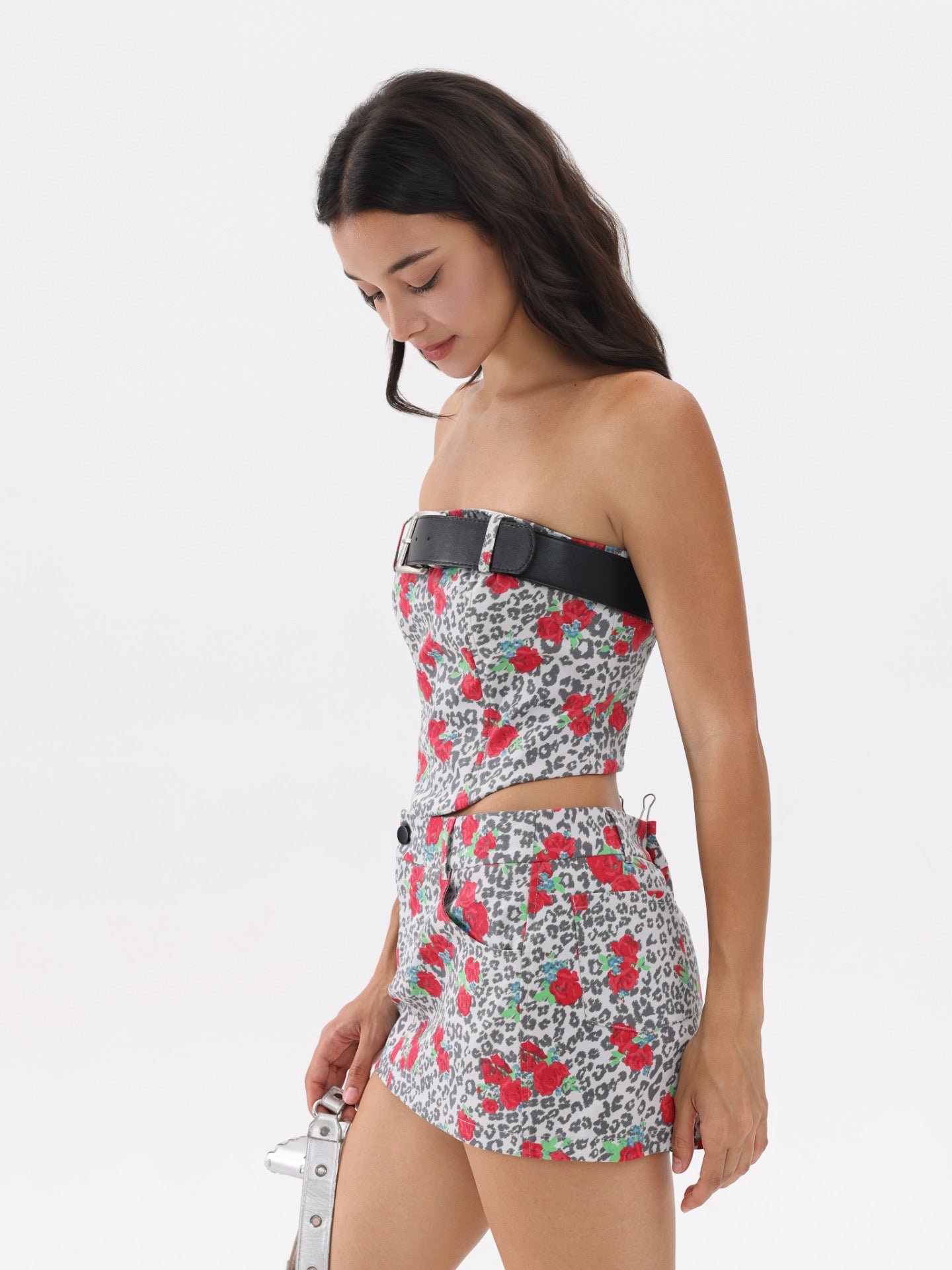 WILD ROSA DENIM SET