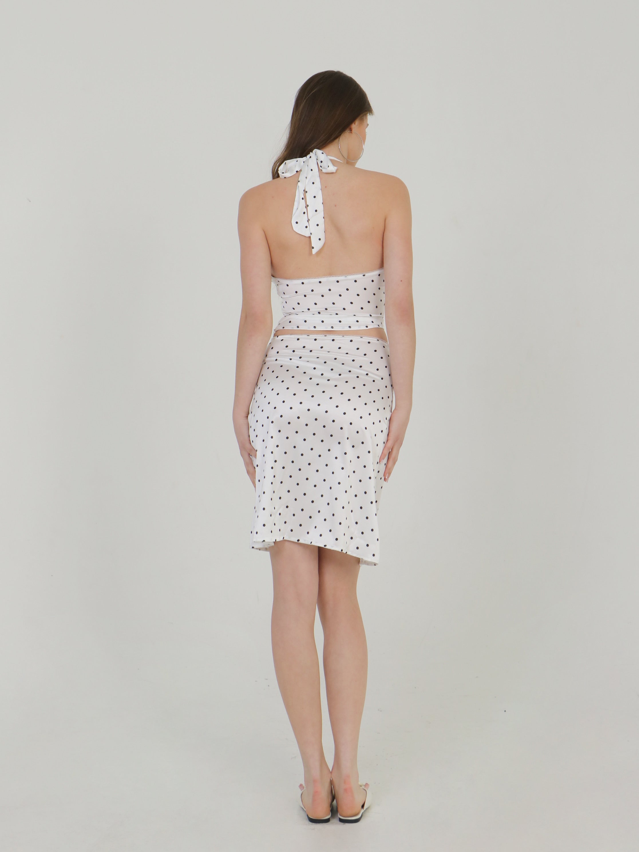 SPOTLIGHT POLKA HALTER SET