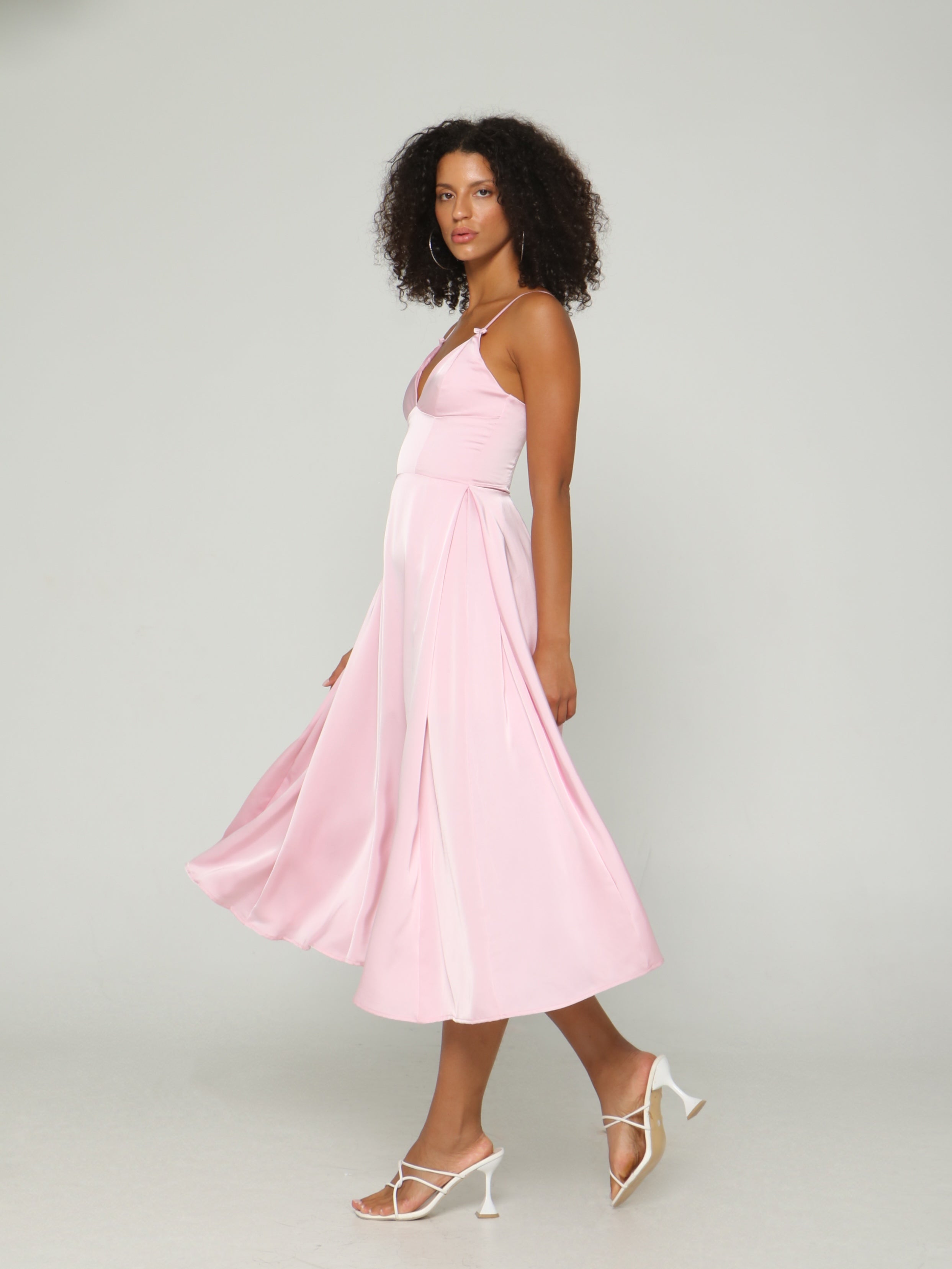 BLUSH BLOOM SLIP DRESS
