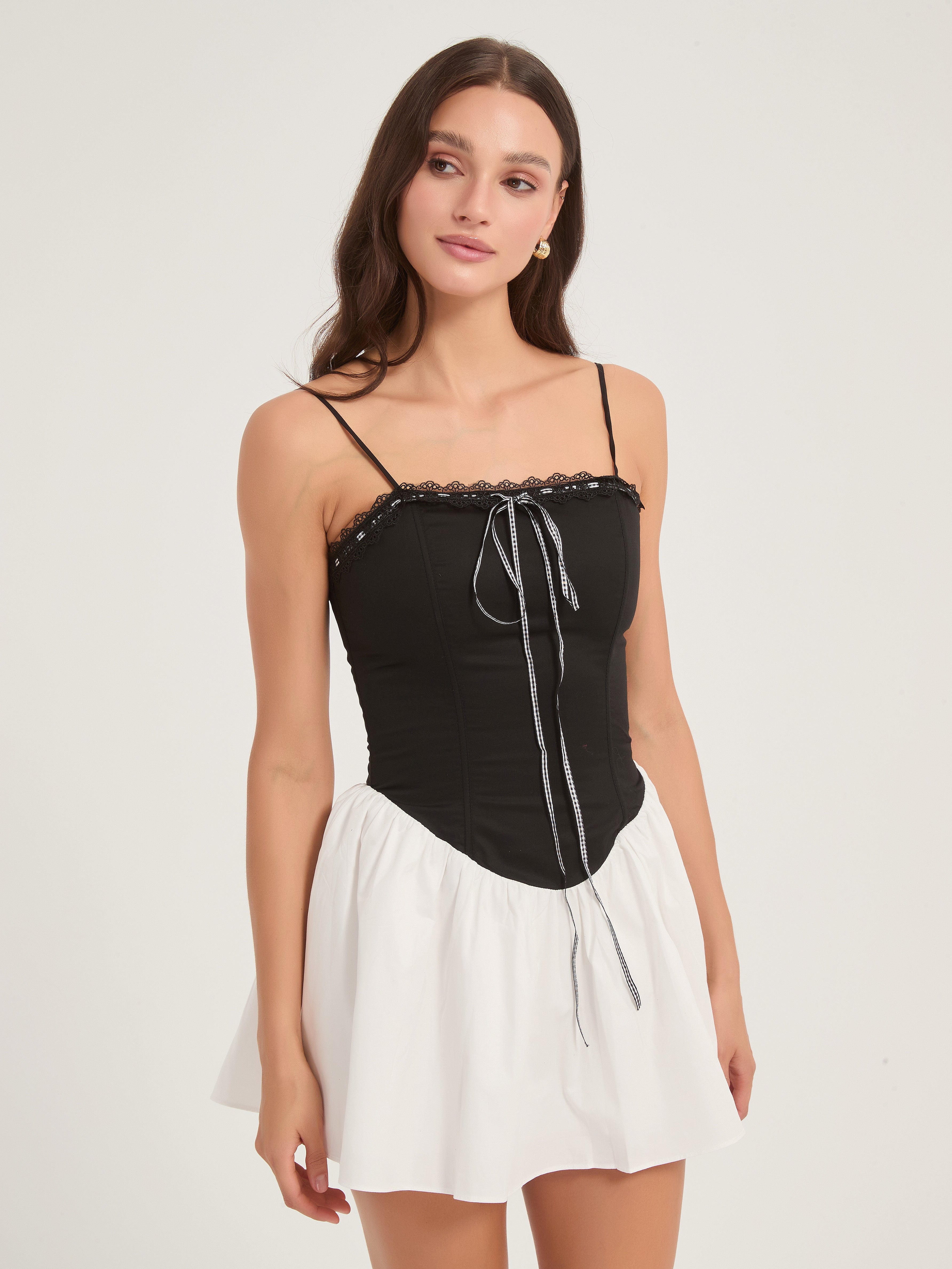 DAHLIA CORSET MINI DRESS